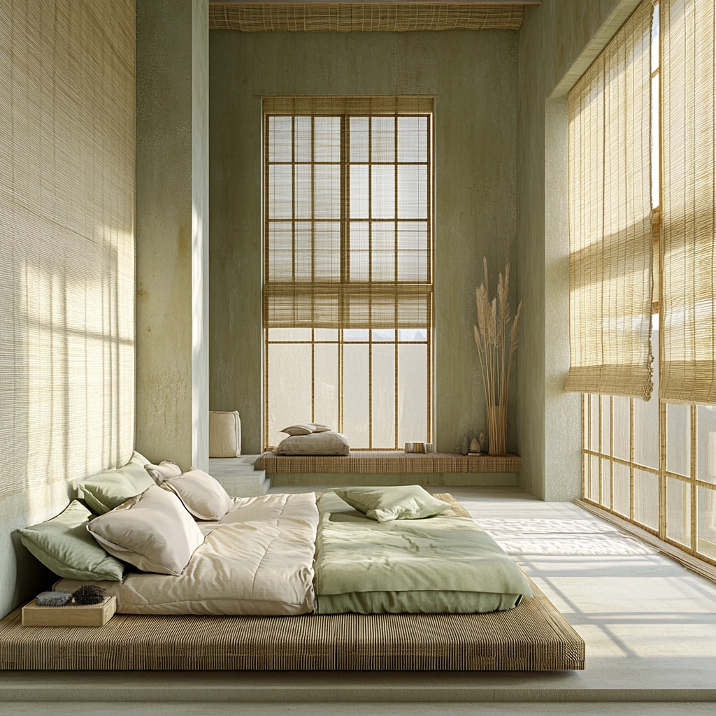 neutral farmhouse bedroom 78