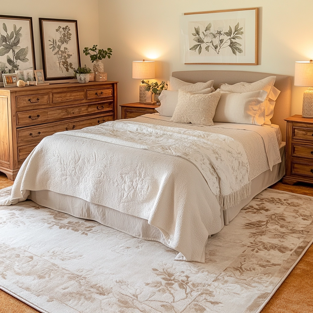 neutral farmhouse bedroom 8