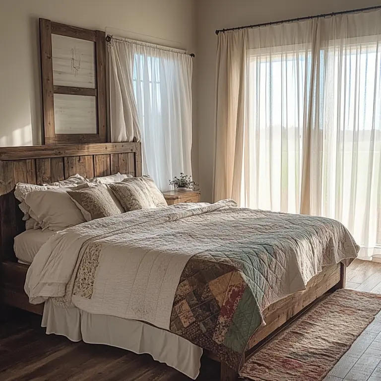 old farmhouse bedroom ideas 1