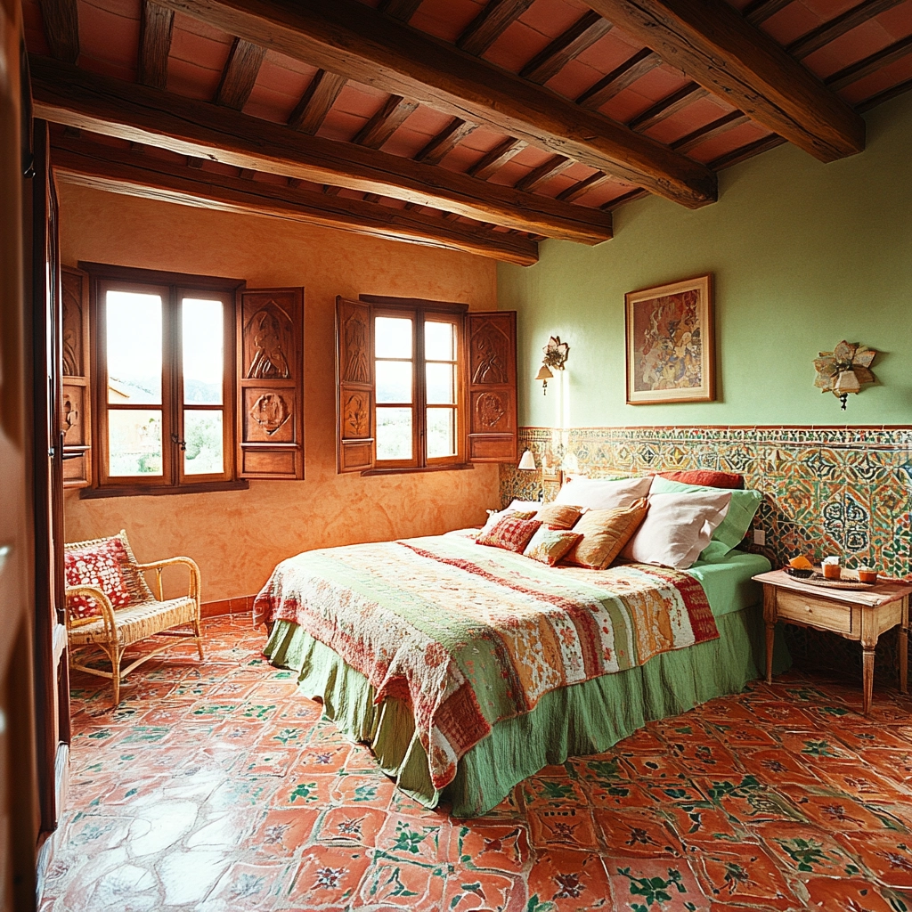 old farmhouse bedroom ideas 60