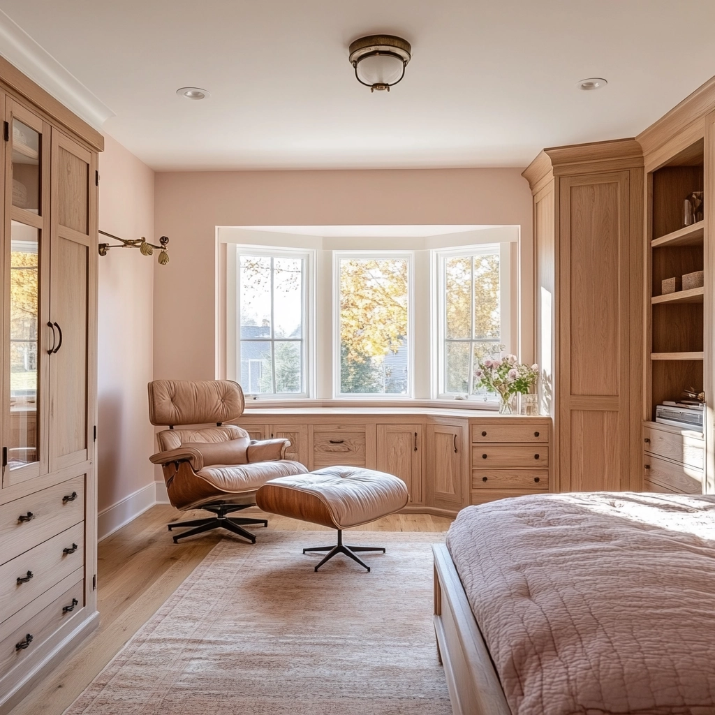 pink farmhouse bedroom 55
