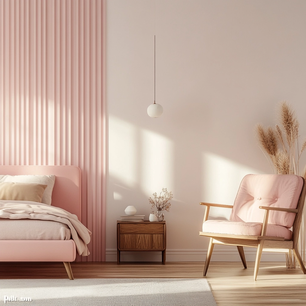 pink farmhouse bedroom 80