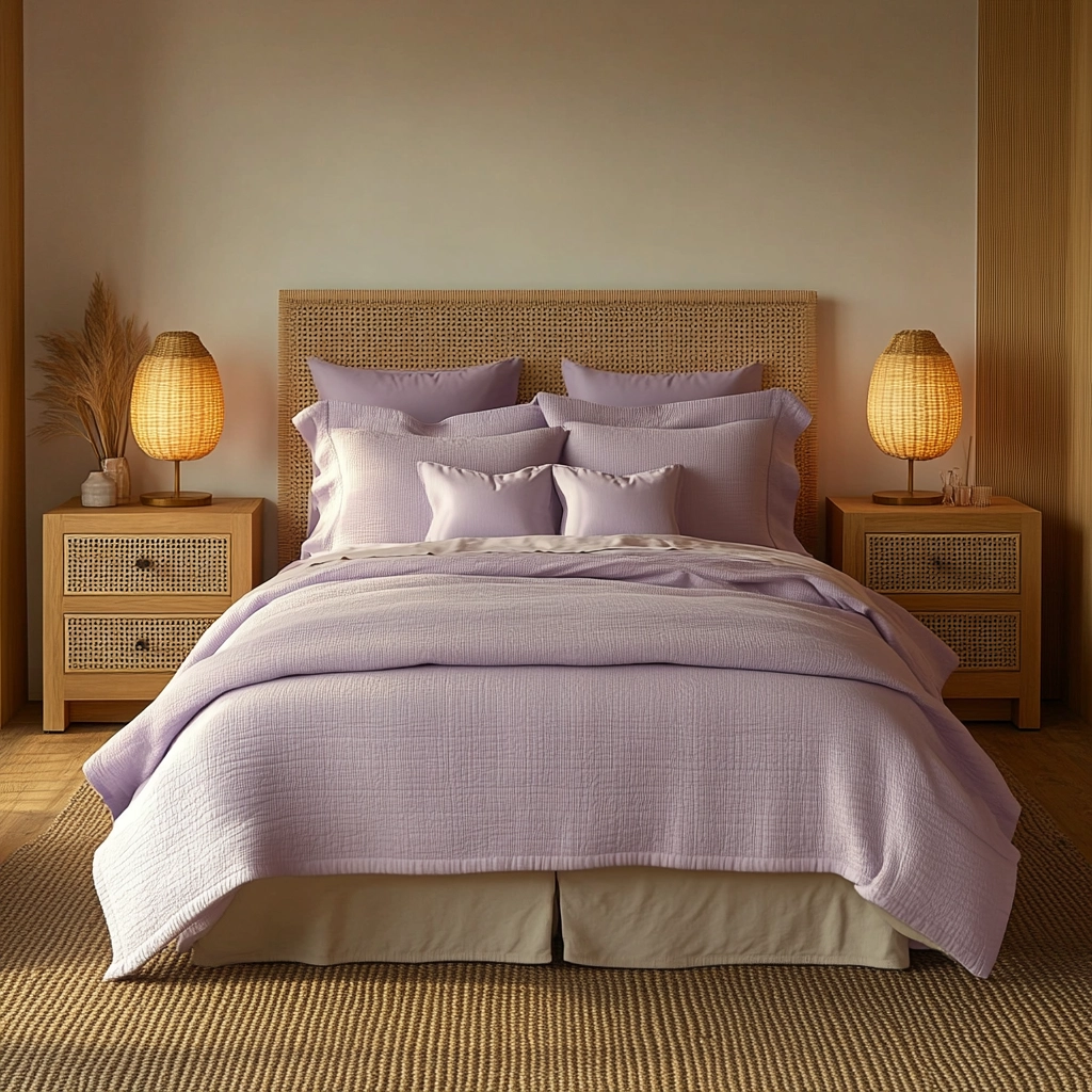 purple farmhouse bedroom 5
