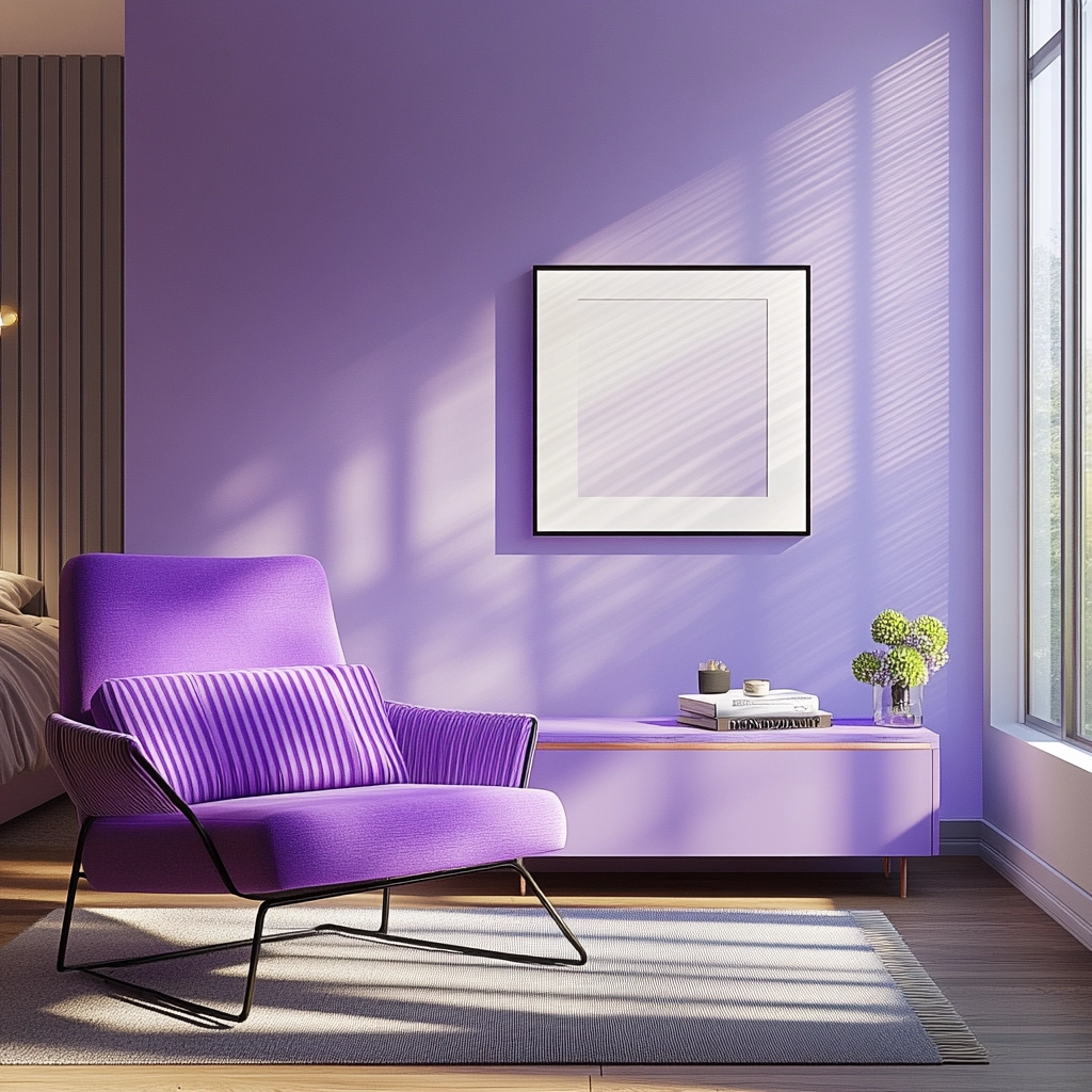 purple farmhouse bedroom 74