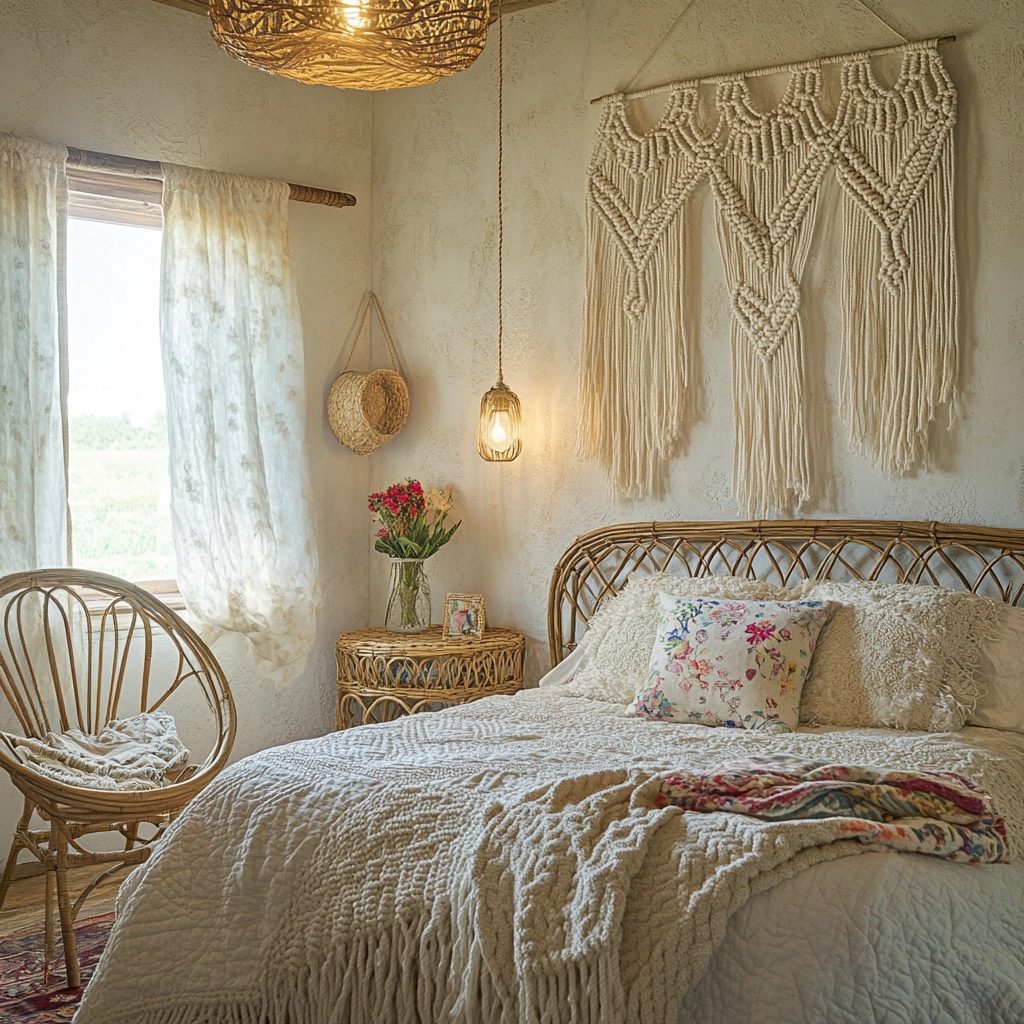 romantic farmhouse bedroom 13