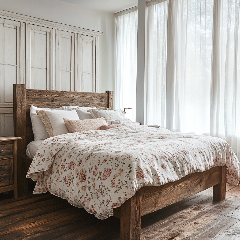 romantic farmhouse bedroom 2
