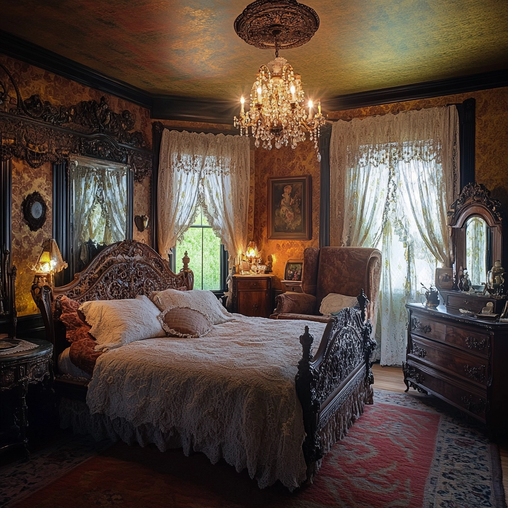 romantic farmhouse bedroom 21