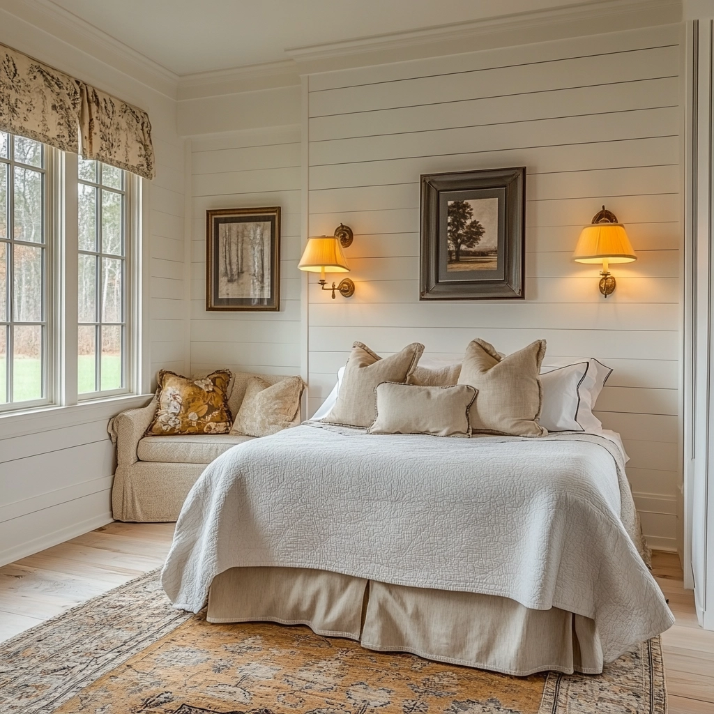 romantic farmhouse bedroom 35