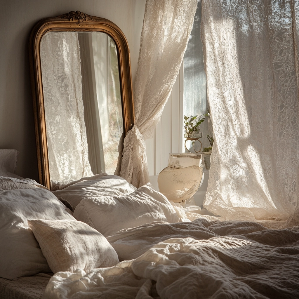 romantic farmhouse bedroom 38