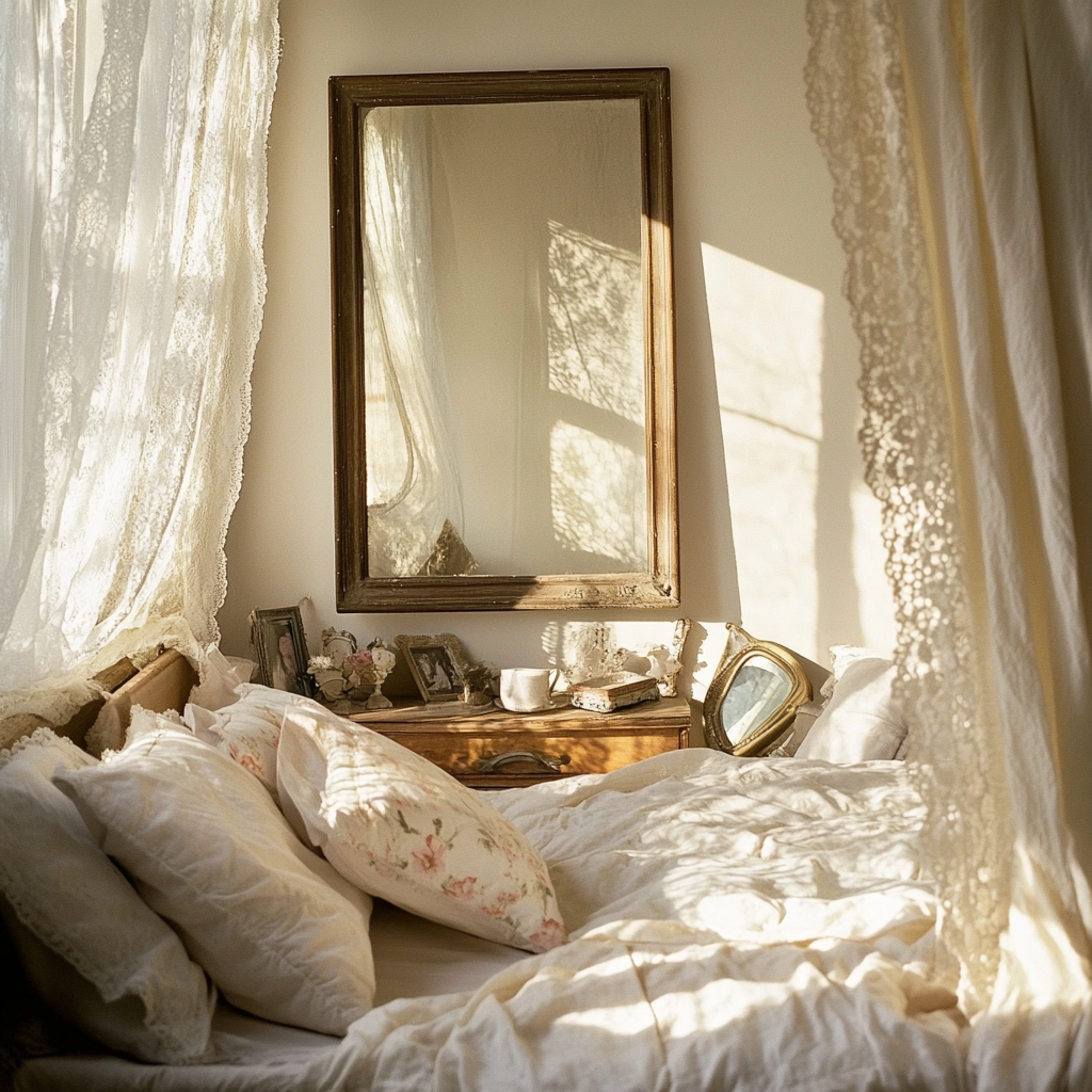 romantic farmhouse bedroom 40