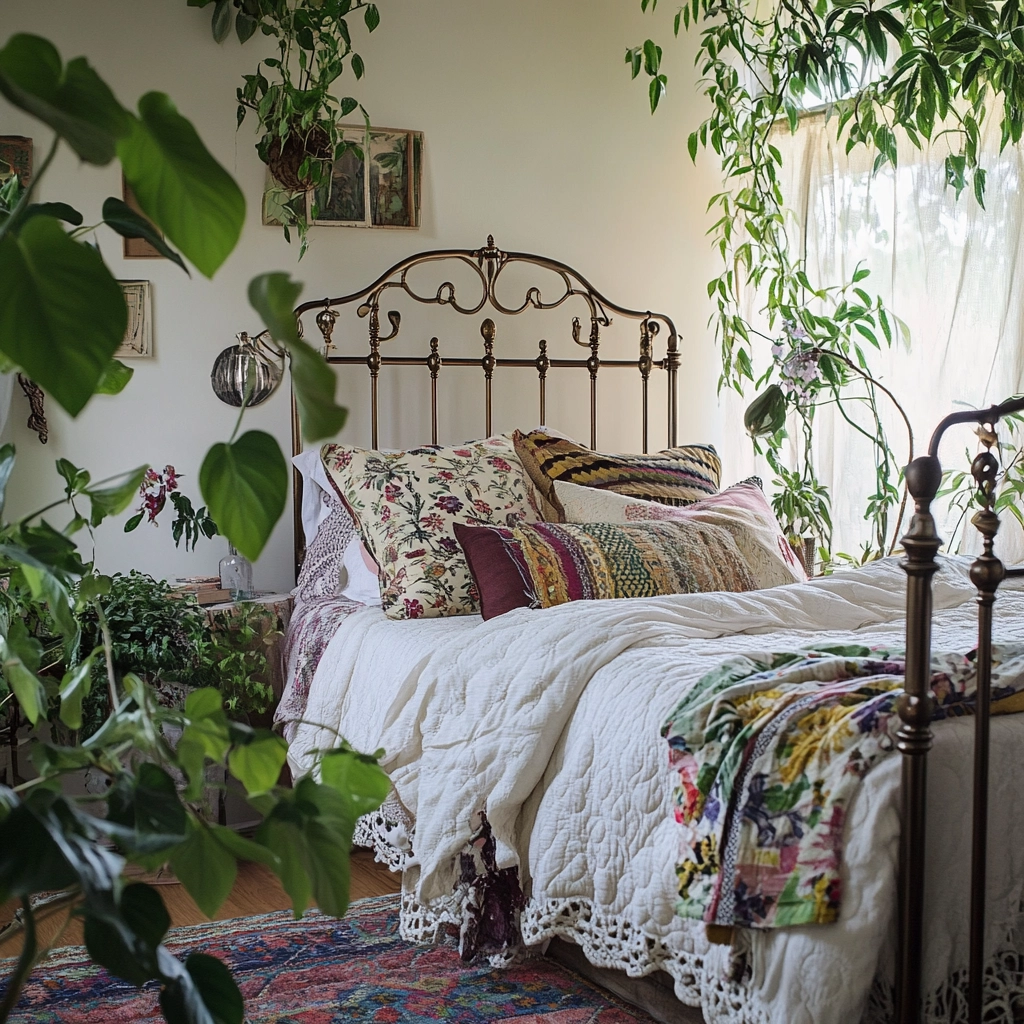 romantic farmhouse bedroom 63