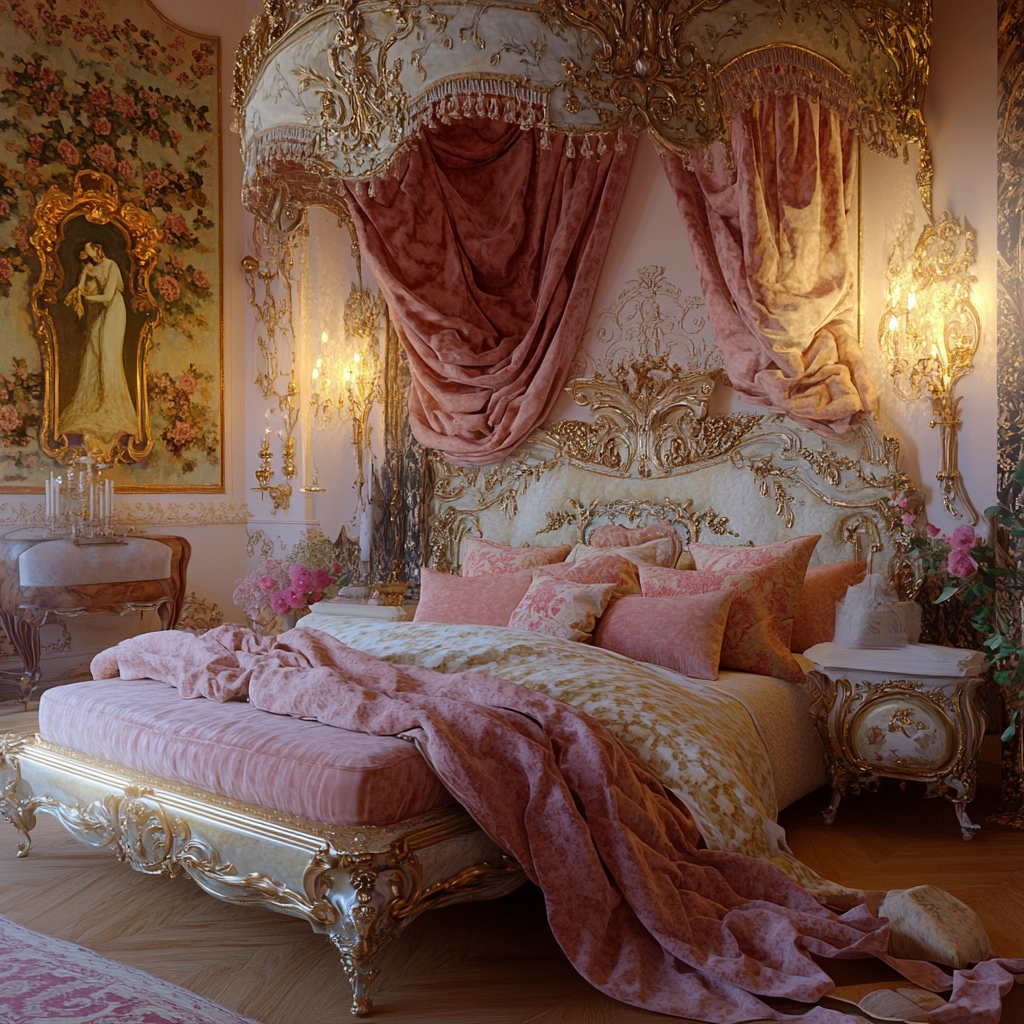 romantic farmhouse bedroom 74