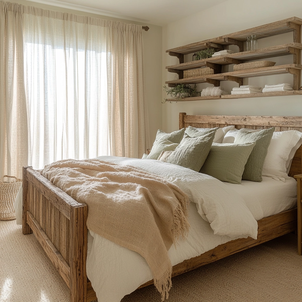 rustic bedroom design farmhouse style 11