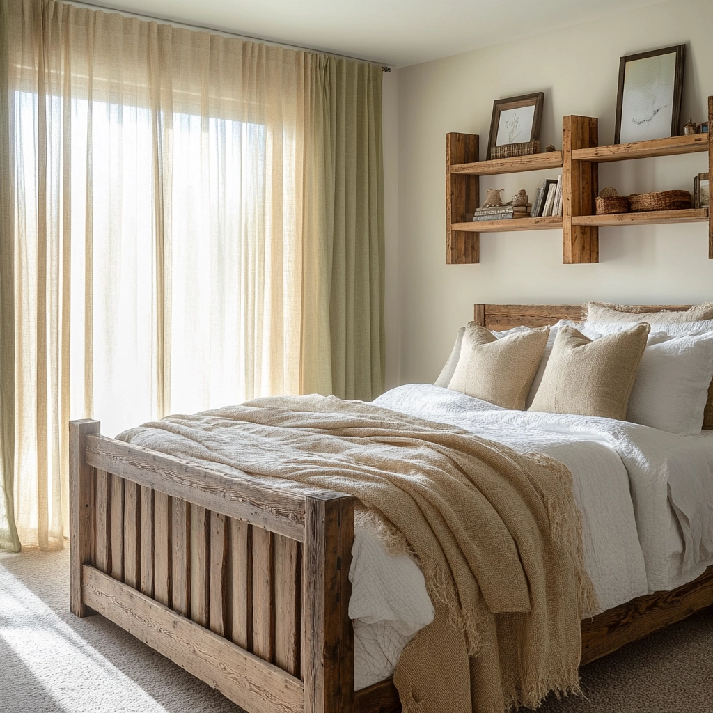 rustic bedroom design farmhouse style 12
