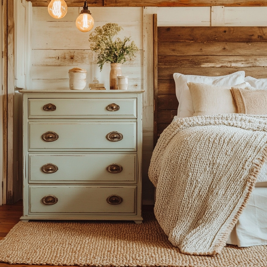rustic bedroom design farmhouse style 13