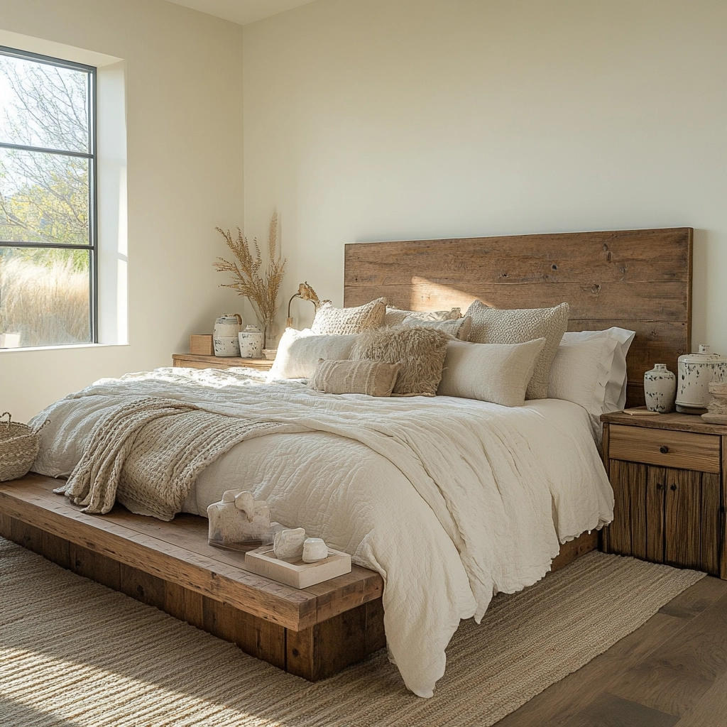 rustic bedroom design farmhouse style 18