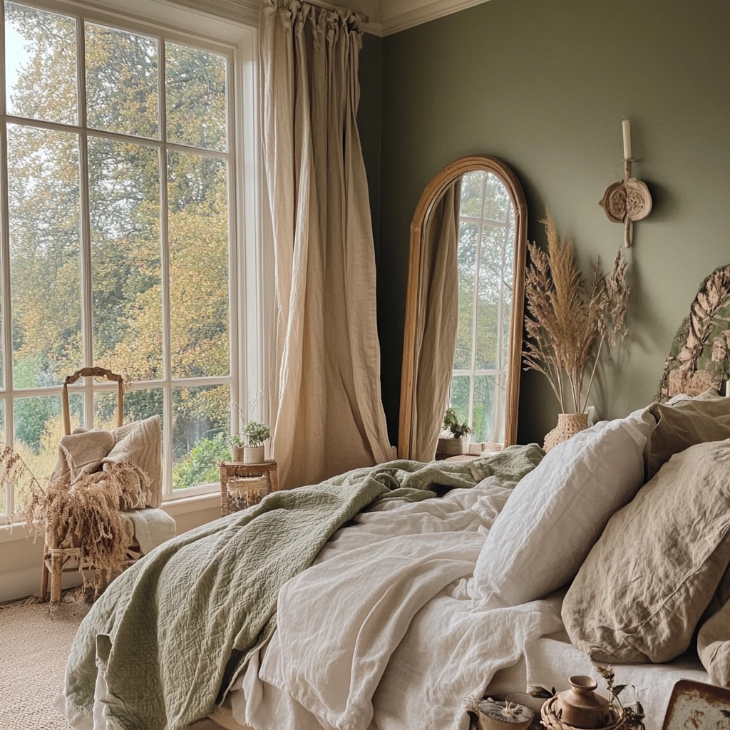 rustic bedroom design farmhouse style 23