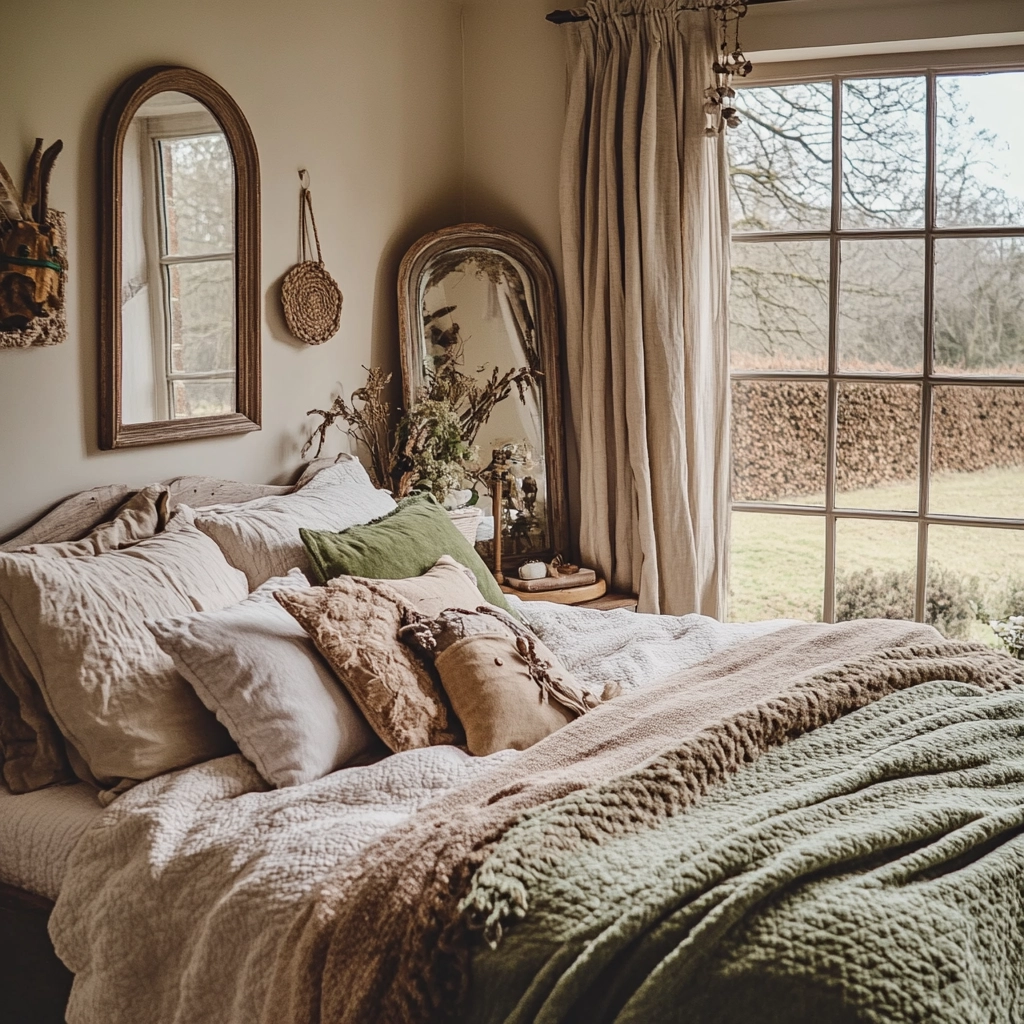 rustic bedroom design farmhouse style 24