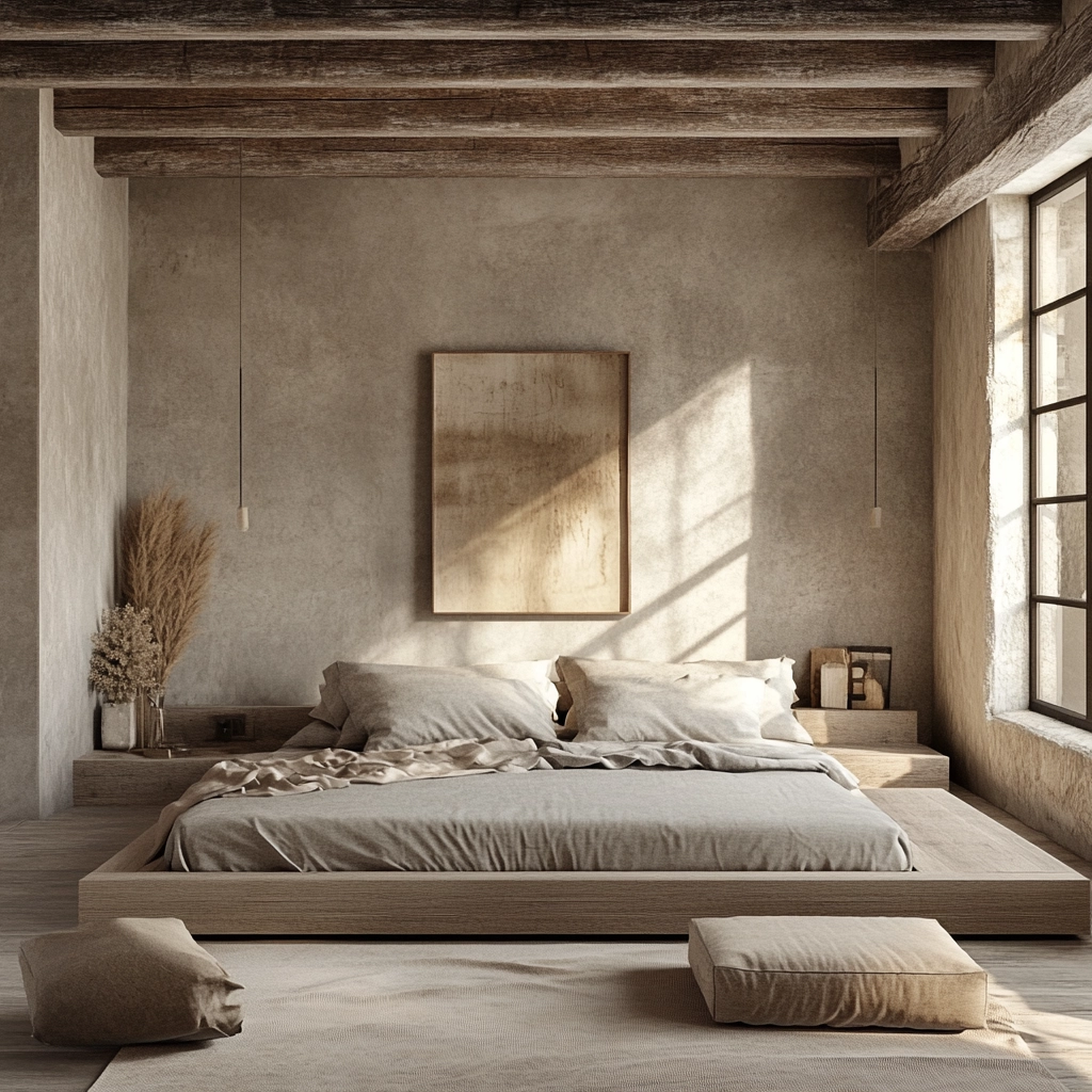 rustic bedroom design farmhouse style 32