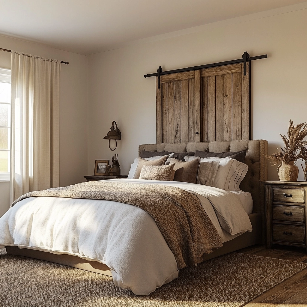 rustic bedroom design farmhouse style 38