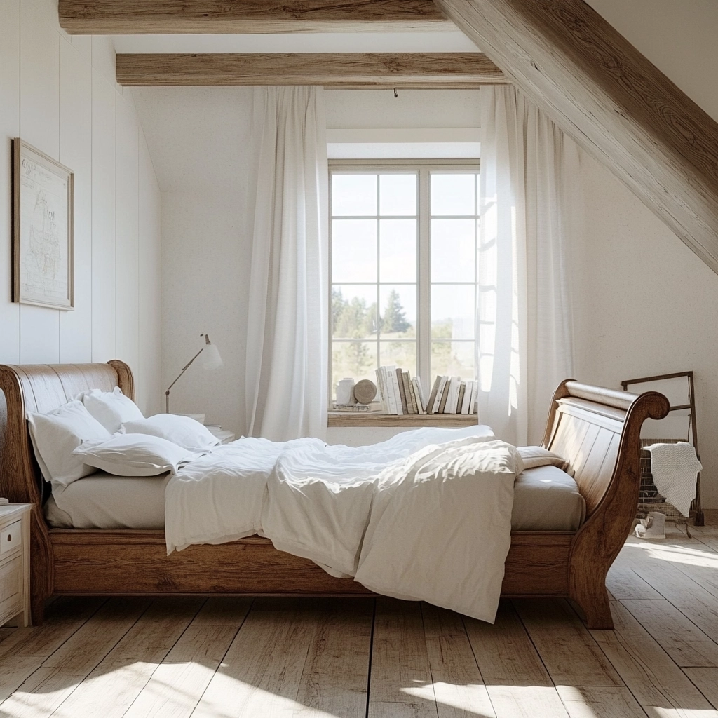 rustic bedroom design farmhouse style 42