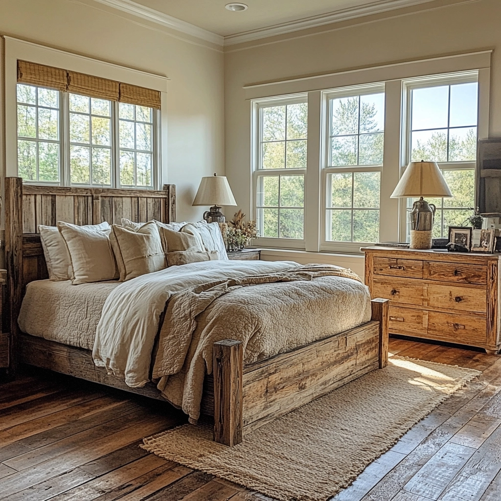 rustic bedroom design farmhouse style 57
