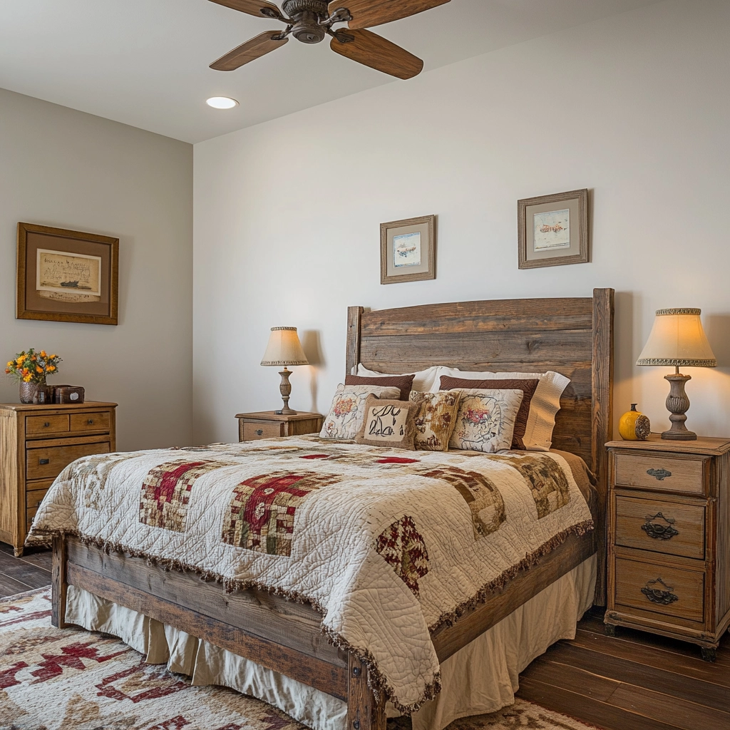 rustic bedroom design farmhouse style 76