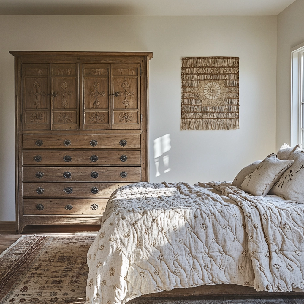 rustic bedroom ideas farmhouse 26