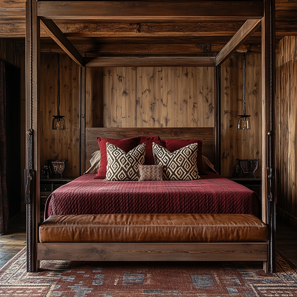 rustic bedroom ideas farmhouse 31