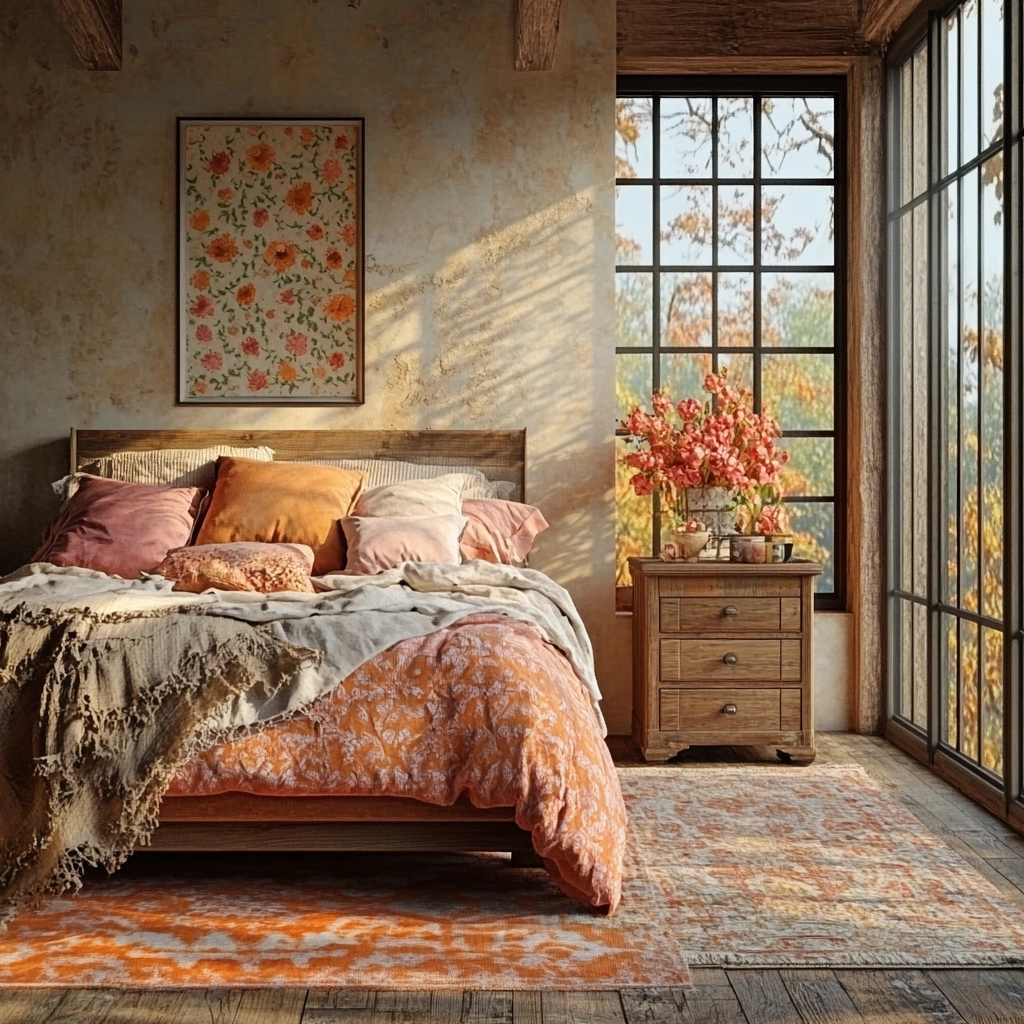 rustic bedroom ideas farmhouse 38