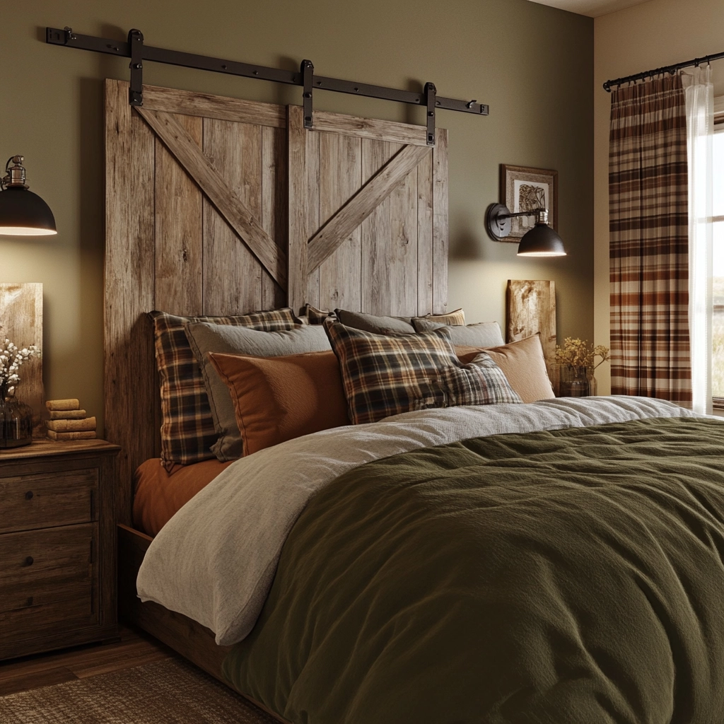 rustic bedroom ideas farmhouse 6