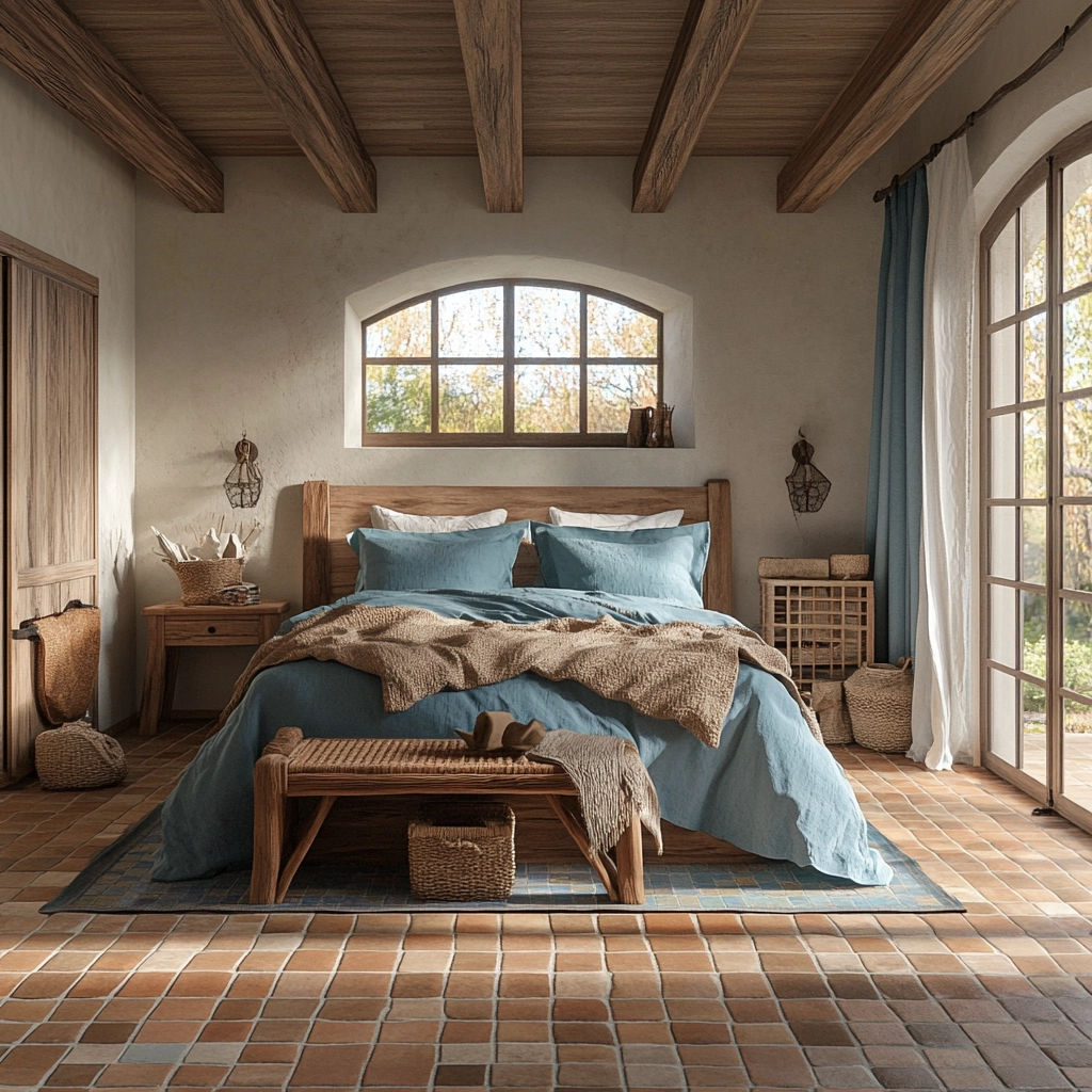 rustic bedroom ideas farmhouse 61