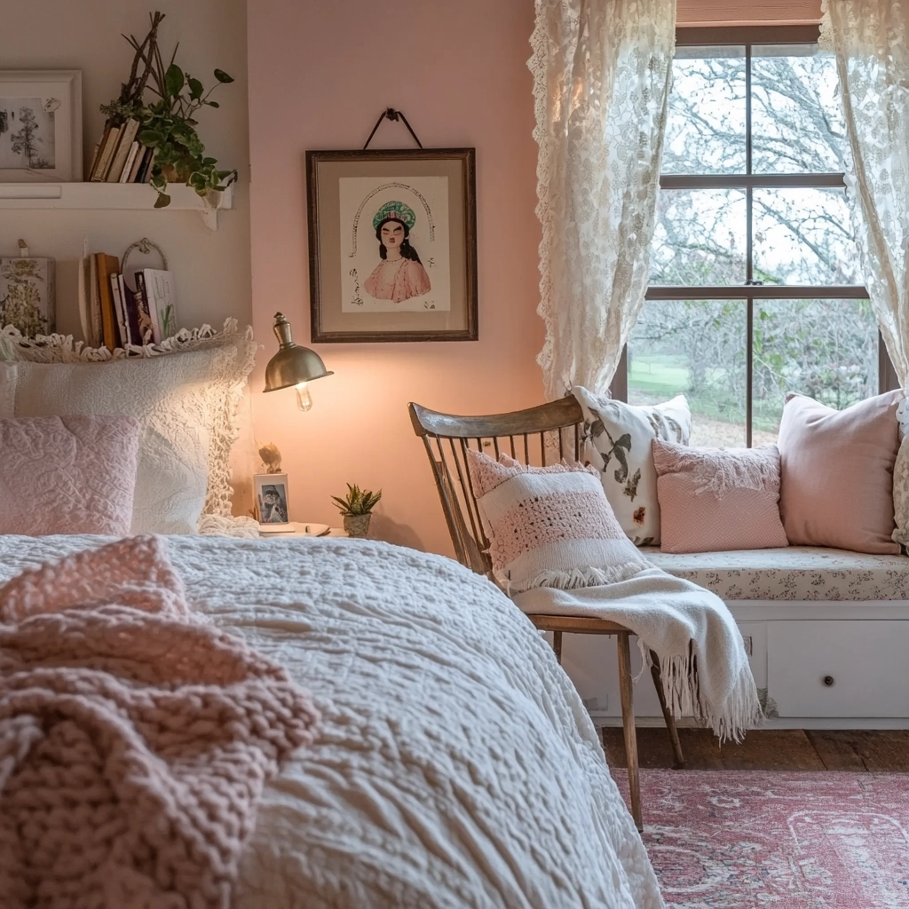rustic bedroom ideas farmhouse 67