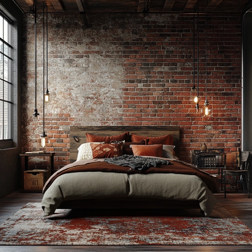 rustic bedroom ideas farmhouse 73