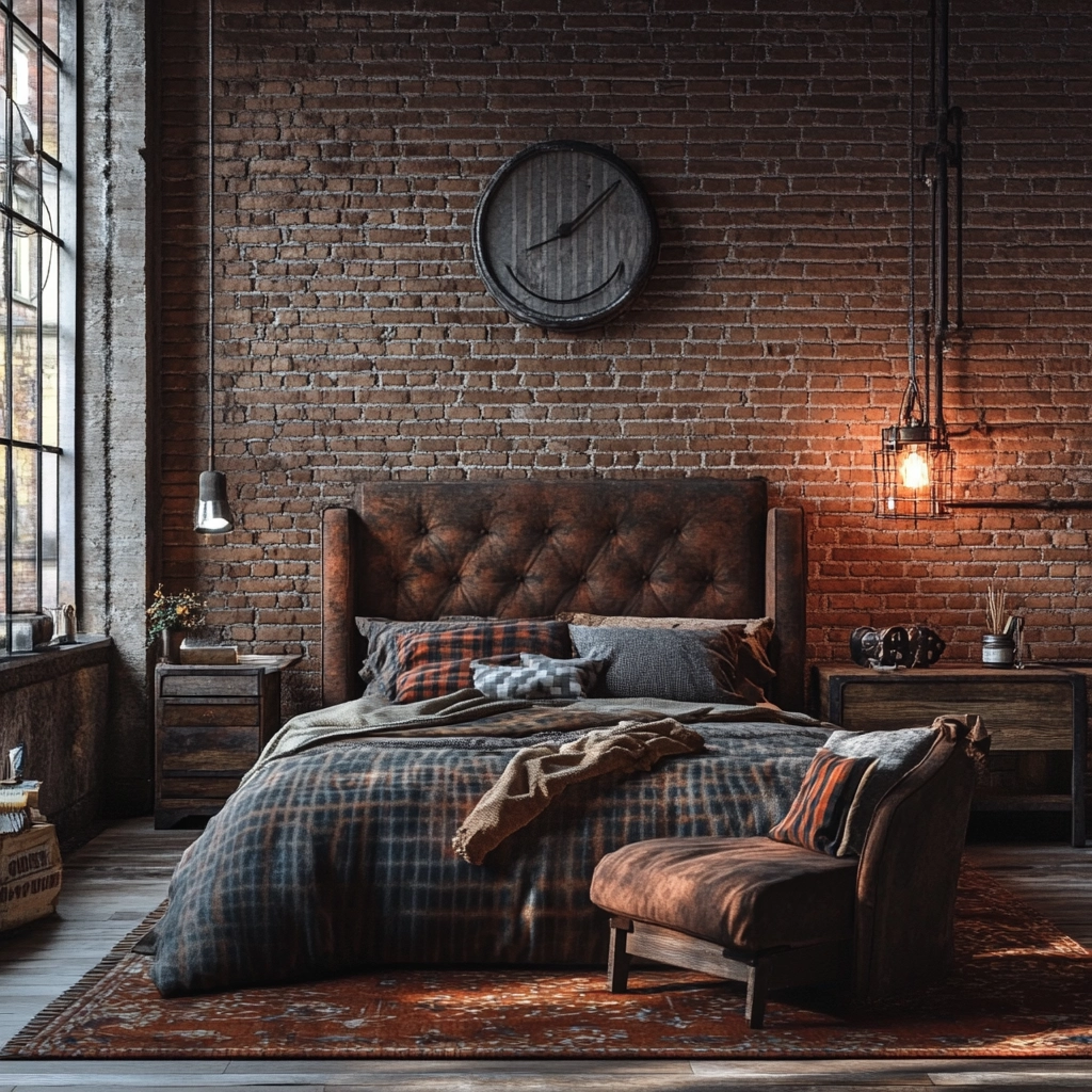 rustic bedroom ideas farmhouse 74
