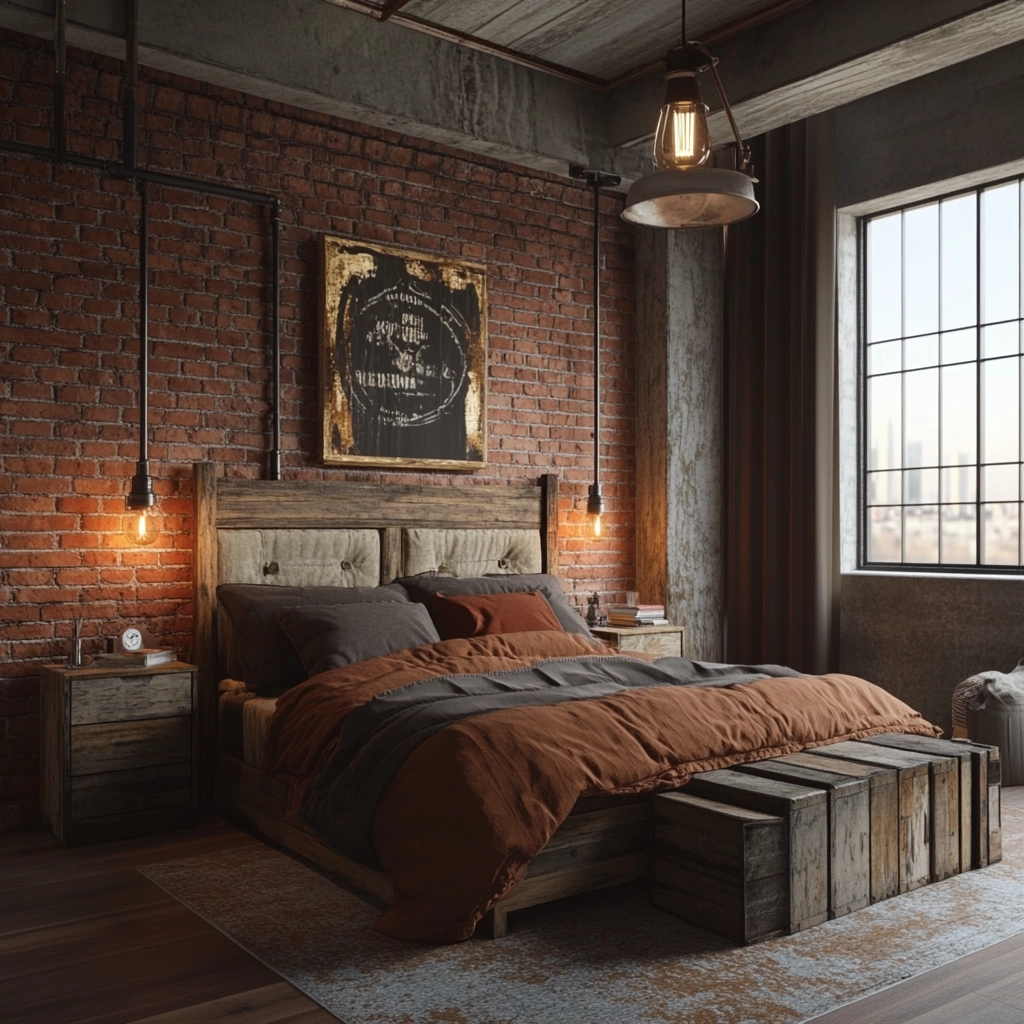 rustic bedroom ideas farmhouse 76