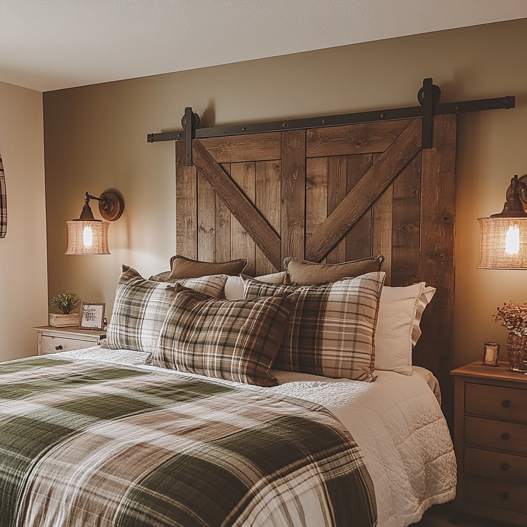 rustic bedroom ideas farmhouse 8