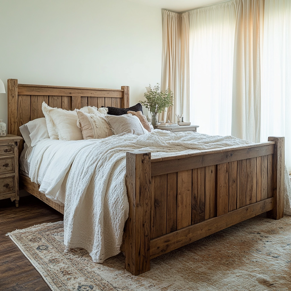 rustic farmhouse bedroom 1