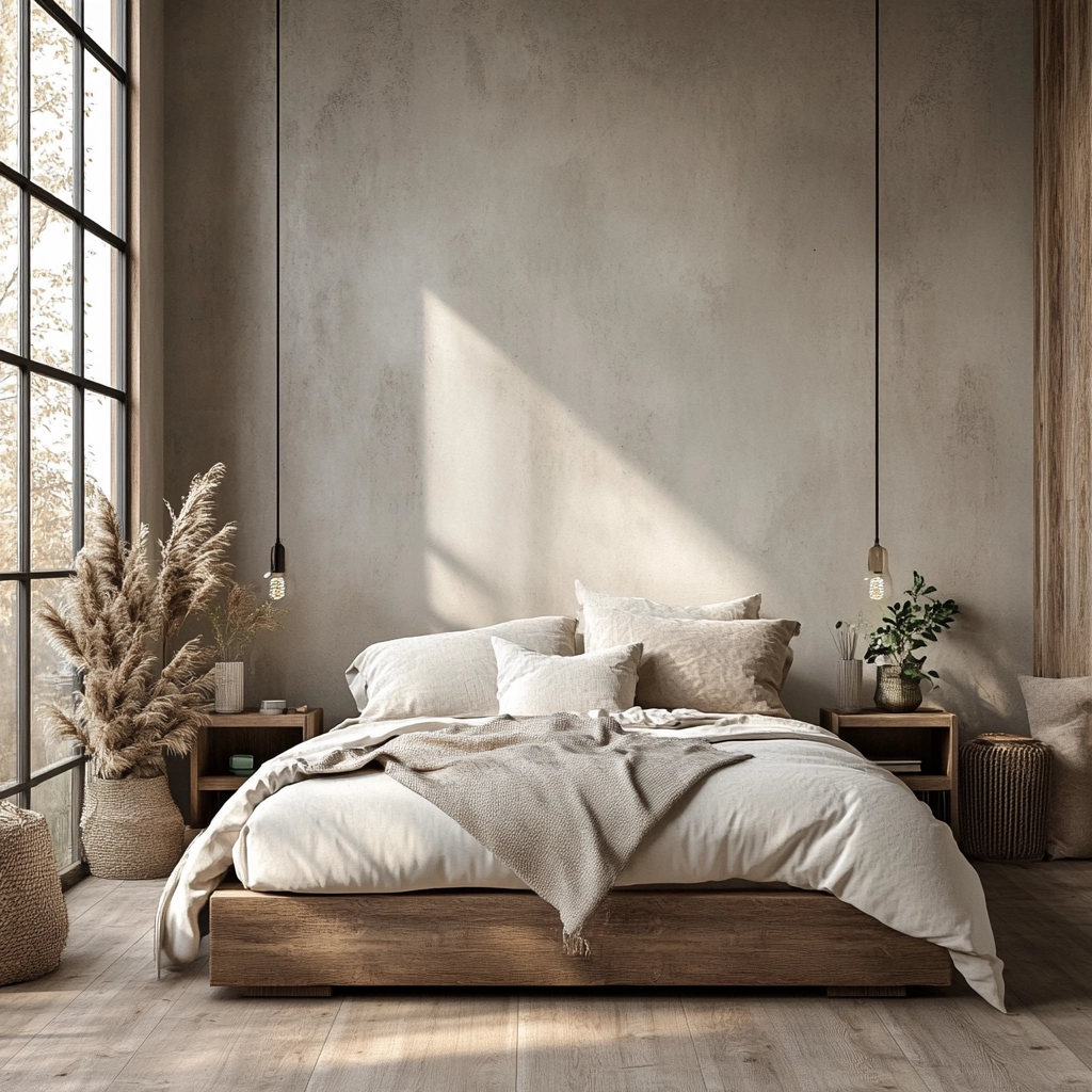rustic farmhouse bedroom 12