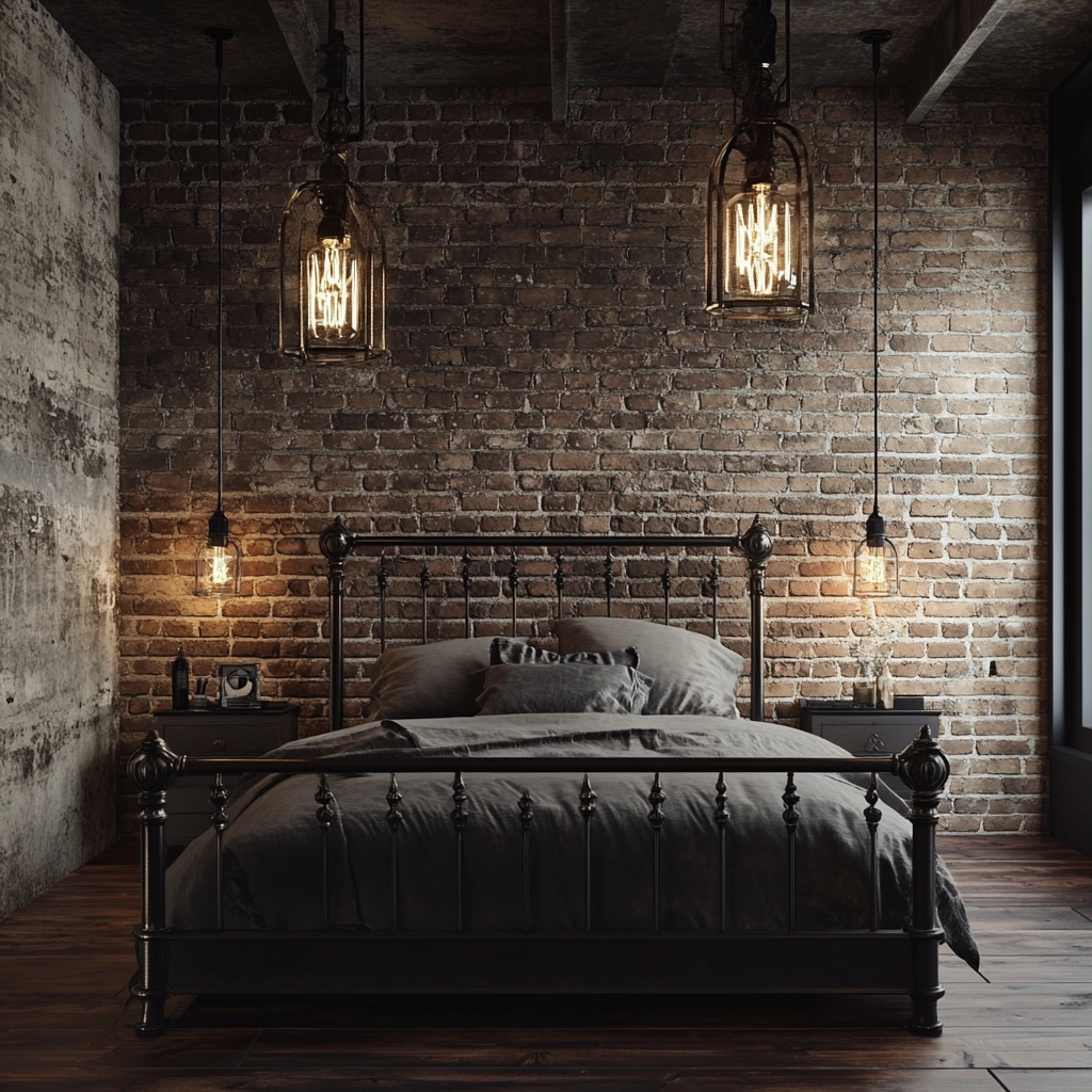 rustic farmhouse bedroom 17