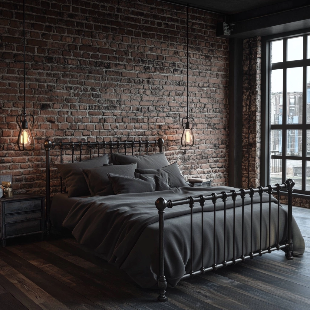 rustic farmhouse bedroom 19