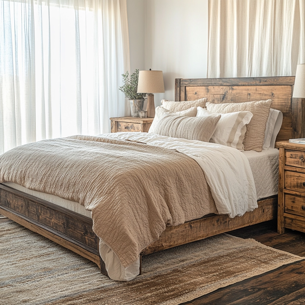 rustic farmhouse bedroom 3