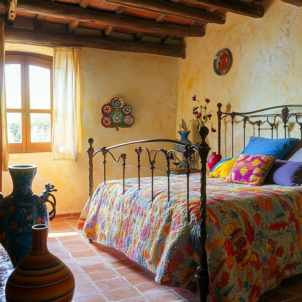 rustic farmhouse bedroom 38