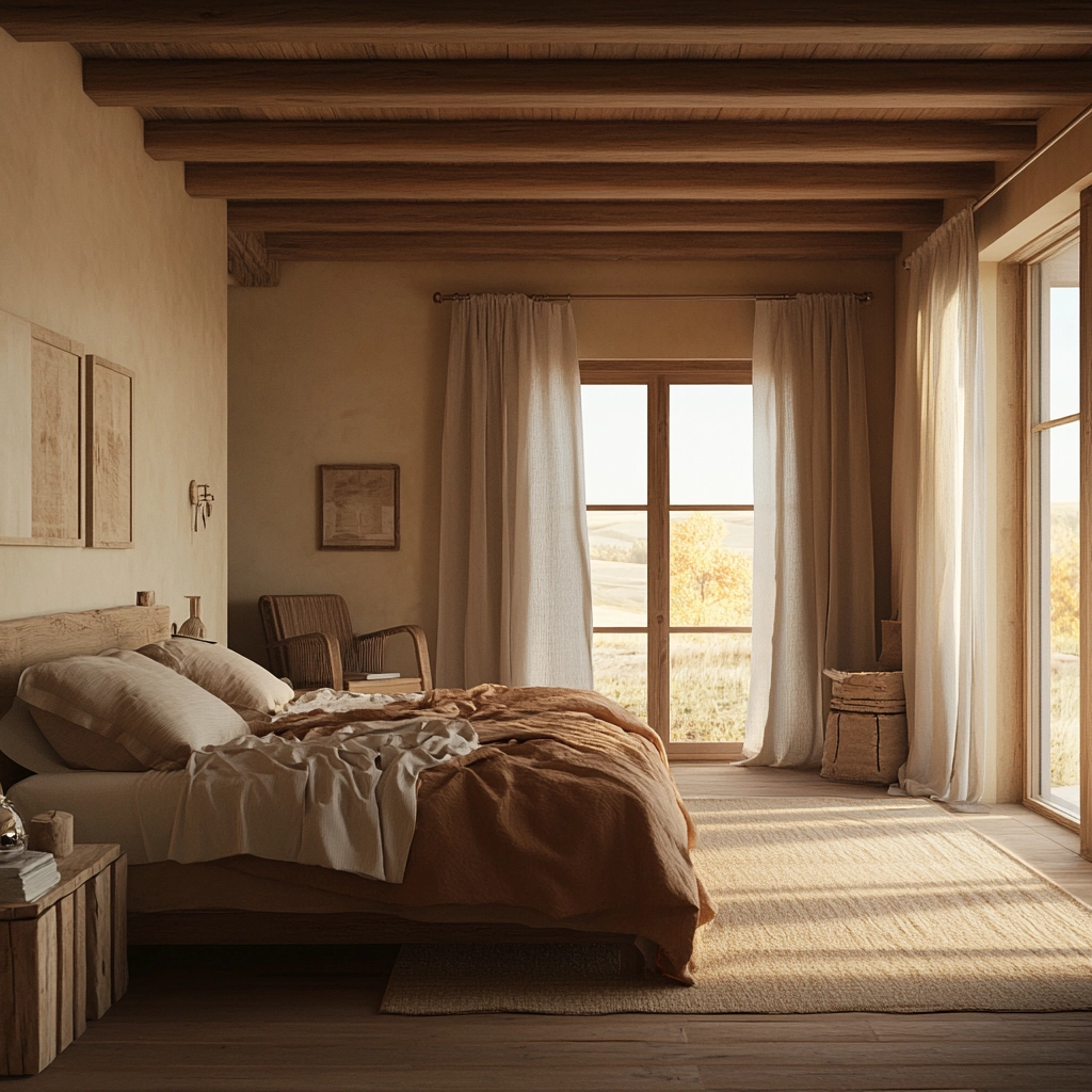 rustic farmhouse bedroom 68