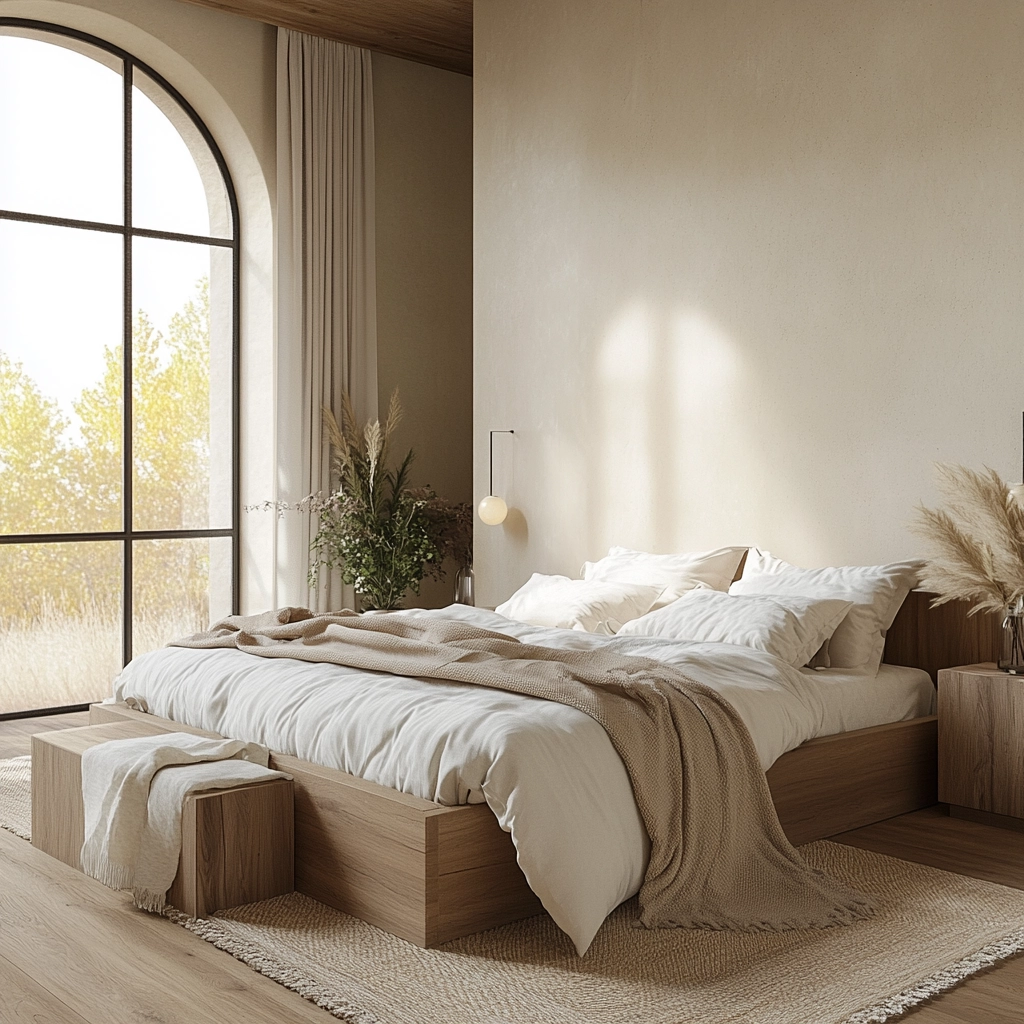 rustic farmhouse bedroom 9
