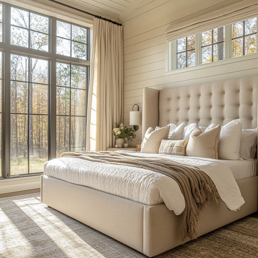 rustic farmhouse bedroom country 10