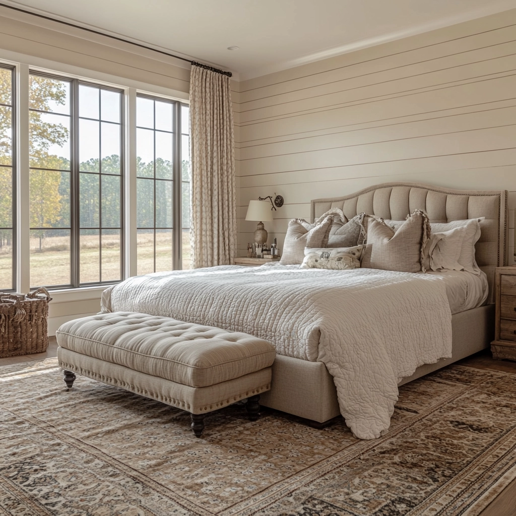 rustic farmhouse bedroom country 11