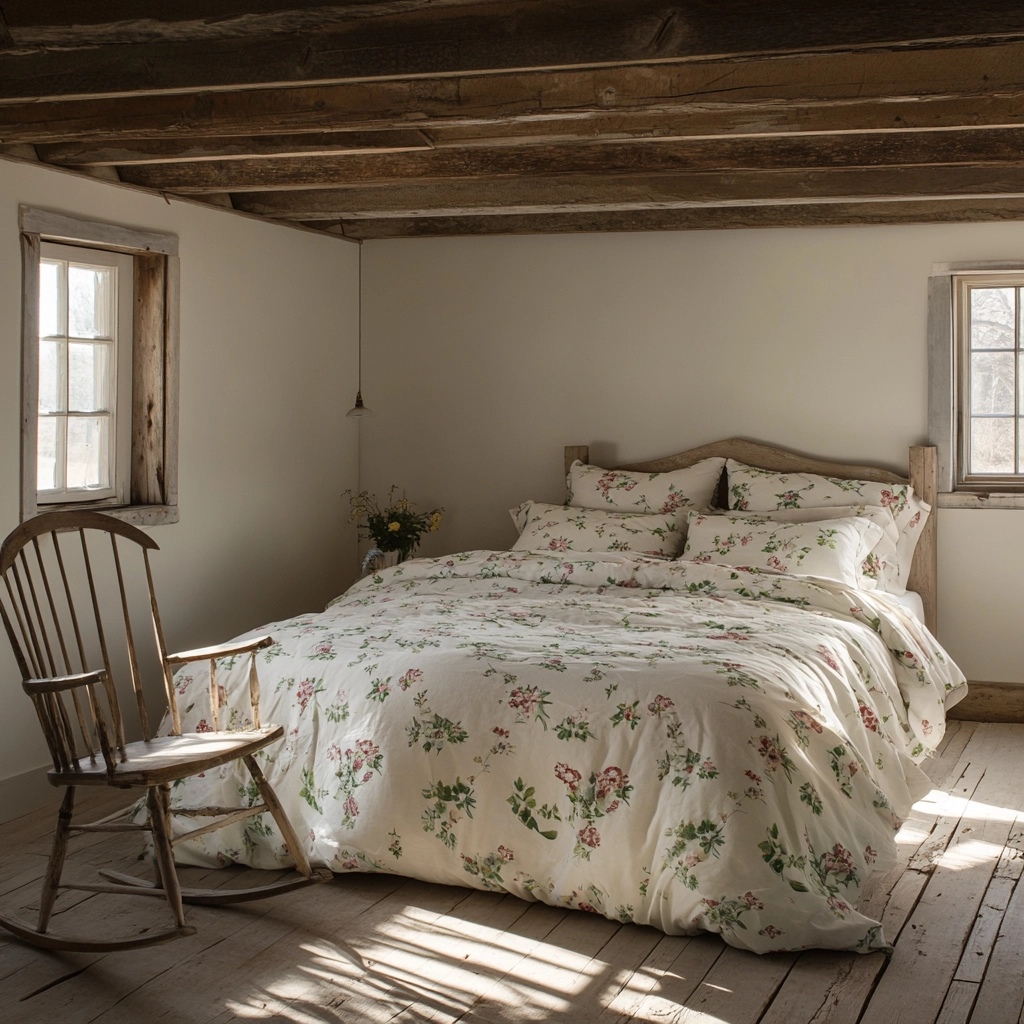 rustic farmhouse bedroom country 16