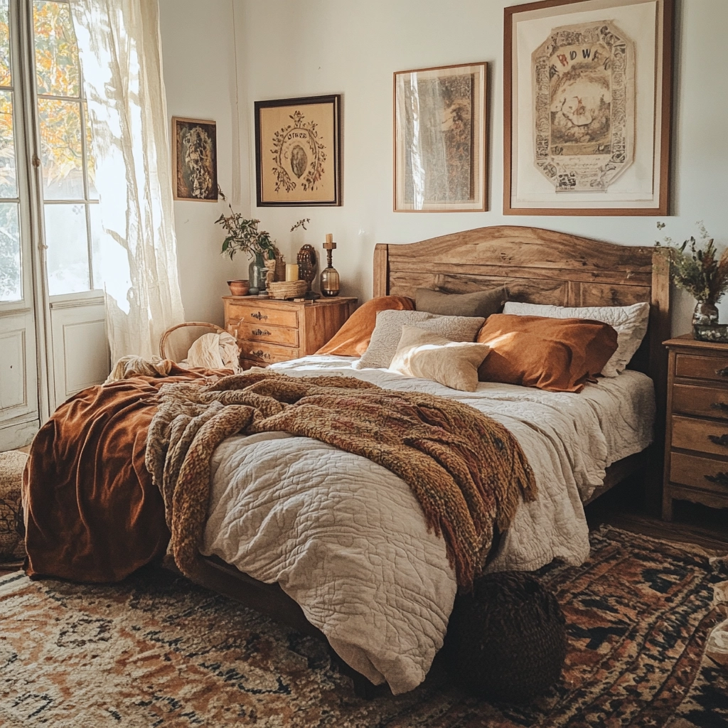 rustic farmhouse bedroom country 20