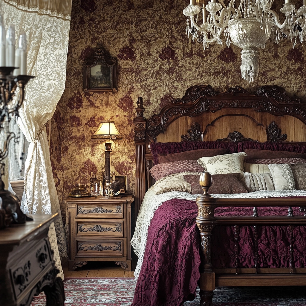 rustic farmhouse bedroom country 25